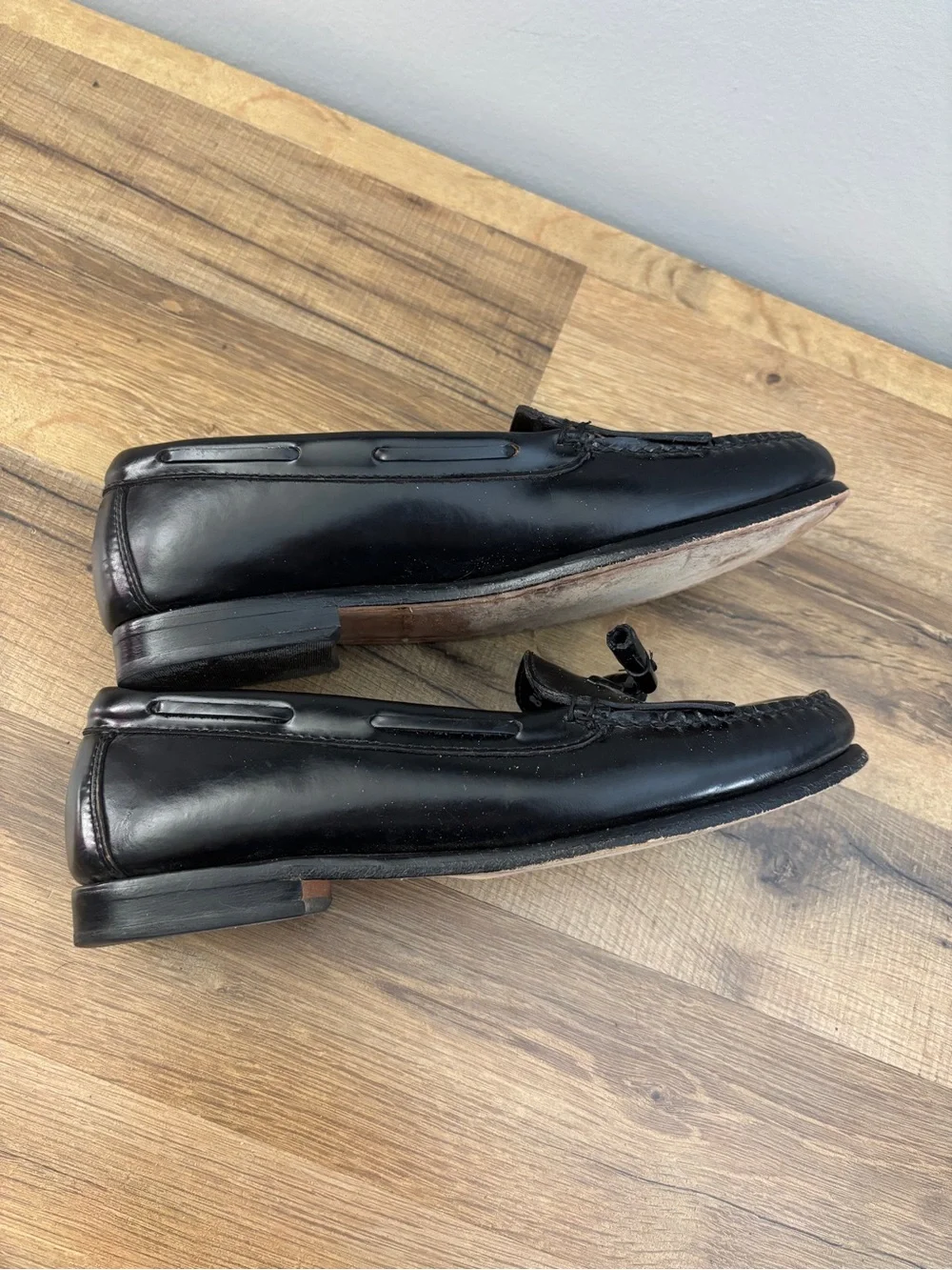 G.H. Bass Weejuns Washington Leather Kiltie Tassel Loafer Black Women’s